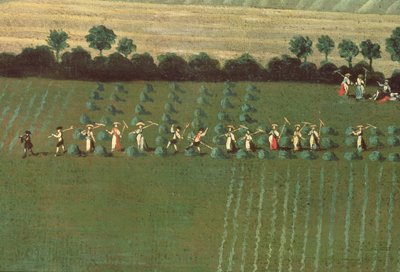 Country Round Dixton Malikanesi, c.1725 (18102 detayı) by English School